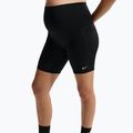 Női rövidnadrág Nike One Maternity High-Waisted 8" black/white 4