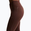 Női leggings Nike One magas derekú varrás nélküli light chocolate 5