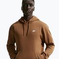 Férfi kapucnis pulóver Nike Club Pullover Hoodie ale brown/ale brown/white 4