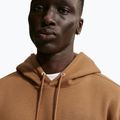 Férfi kapucnis pulóver Nike Club Pullover Hoodie ale brown/ale brown/white 5