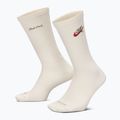 Nike Everyday Plus Crew 3 pár zokni sail/neutral olive/team crimson