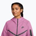 Női pulóver  Nike Sportswear Tech Fleece Windrunner light magenta/black 3