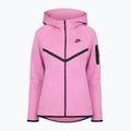 Női pulóver  Nike Sportswear Tech Fleece Windrunner light magenta/black 4