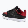 Gyerekcipő Jordan Court Connect Low black/gym red/white 3
