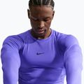 Férfi edző hosszú ujjú póló Nike Pro Dri-Fit Tight Fitness persian violet/black 5