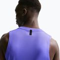 Férfi edzőpóló Nike Pro Training Dri-Fit persian violet/black 5