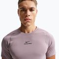 Férfi edzőpóló Nike Pro Training Dri-Fit light violet ore/black 5