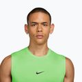 Férfi edzőpóló Nike Pro Dri-Fit Tight Sleeveless Fitness green strike/black 3