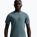 Férfi edzőpóló Nike Pro Training Dri-Fit mineral slate/green strike 4