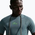 Férfi edzőpóló Nike Pro Training Dri-Fit mineral slate/green strike 6