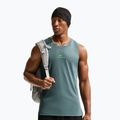 Férfi edzőpóló Nike Pro Training Dri-Fit mineral slate/green strike