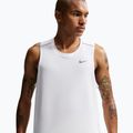 Férfi futópóló Nike Miler Dri-Fit white 5
