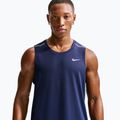Férfi futópóló Nike Miler Dri-Fit midnight navy 4