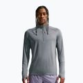 Férfi futó pulóver Nike Miler Dri-Fit UV 1/2 Zip smoke grey