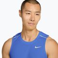 Férfi futópóló Nike Miler Dri-Fit royal pulse 3