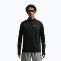 Férfi futó pulóver Nike Miler Dri-Fit UV 1/2 Zip black