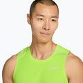 Férfi futópóló Nike Miler Dri-Fit volt ice 3