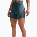 Női rövidnadrág Nike Pro Sculpt High Waisted 5" Biker mineral slate/faded spruce/white 4