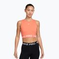 Női edző felső Nike Pro Dri-Fit crimson bliss/white
