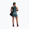Női edzőpóló Nike Pro Dri-Fit mineral slate/faded spruce/white 3