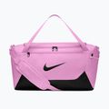 Edzőtáska Nike Brasilia Duffel Small 40 l light magenta/black/black