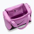 Edzőtáska Nike Brasilia Duffel Extra Small 24 l light magenta/black/black 4