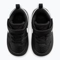 Gyermekcipő Nike Court Borough Low Recraft black/black/white 4