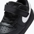 Gyermekcipő Nike Court Borough Low Recraft black/black/white 5