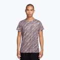 Férfi teniszpóló Nike Court Dri-Fit Victory Print platinum violet/white