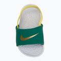 Nike Kawa gyerek papucs malachite/sonic yellow 5