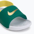 Nike Kawa gyerek papucs malachite/sonic yellow 7