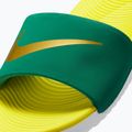 Gyerek papucs Nike Coffee malachite/sonic yellow/metallic gold 4