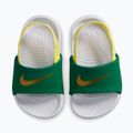 Nike Kawa gyerek papucs malachite/sonic yellow 5