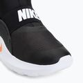 Gyerekcipők Nike Flex Runner 4 black/white/turf orange 7