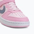 Gyerekcipők Nike Court Borough Low Recraft pink foam/pink rise/white/ashen slate 7