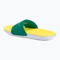 Papucsok Nike Coffee malachite/sonic yellow/metallic gold 3