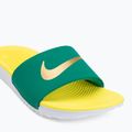Gyerek papucs Nike Coffee malachite/sonic yellow/metallic gold 7