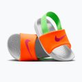 Gyerek papucs Nike Kawa total orange/green strike 3