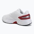 Nike Jordan Trunner Flow cipő fehér/edzőtermi piros/fémes ezüst/fekete 3