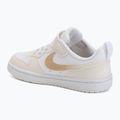 Gyerekcipők Nike Court Borough Low white/chalk/white/shimmer 3