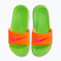 Gyerek papucs Nike Coffee total orange/green strike/hyper pink 3