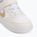Gyerekcipők Nike Court Borough Low white/chalk/white/shimmer 7