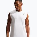 Férfi edző póló Nike Dri-FIT Sleeveless Training Top white/black 4