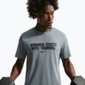 Férfi edző póló Nike Dri-Fit Winning smoke grey/black/black 3