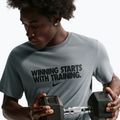 Férfi edző póló Nike Dri-Fit Winning smoke grey/black/black 5