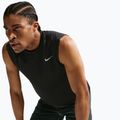 Férfi edző póló Nike Dri-FIT Sleeveless Training Top black/matte silver 5
