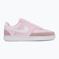 Női cipők Nike Court Vision Low Suede pink foam/white 2