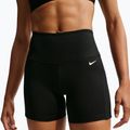 Női rövidnadrág Nike One High Waisted Biker 5" black/black/white 6