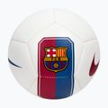 Mini focilabda Nike Skills FC Barcelona white/cardinal red size 1 2
