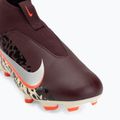 Gyerek focicipő Nike United Jr. Mercurial Superfly 10 Academy MG burgundy crush/metallic silver 7